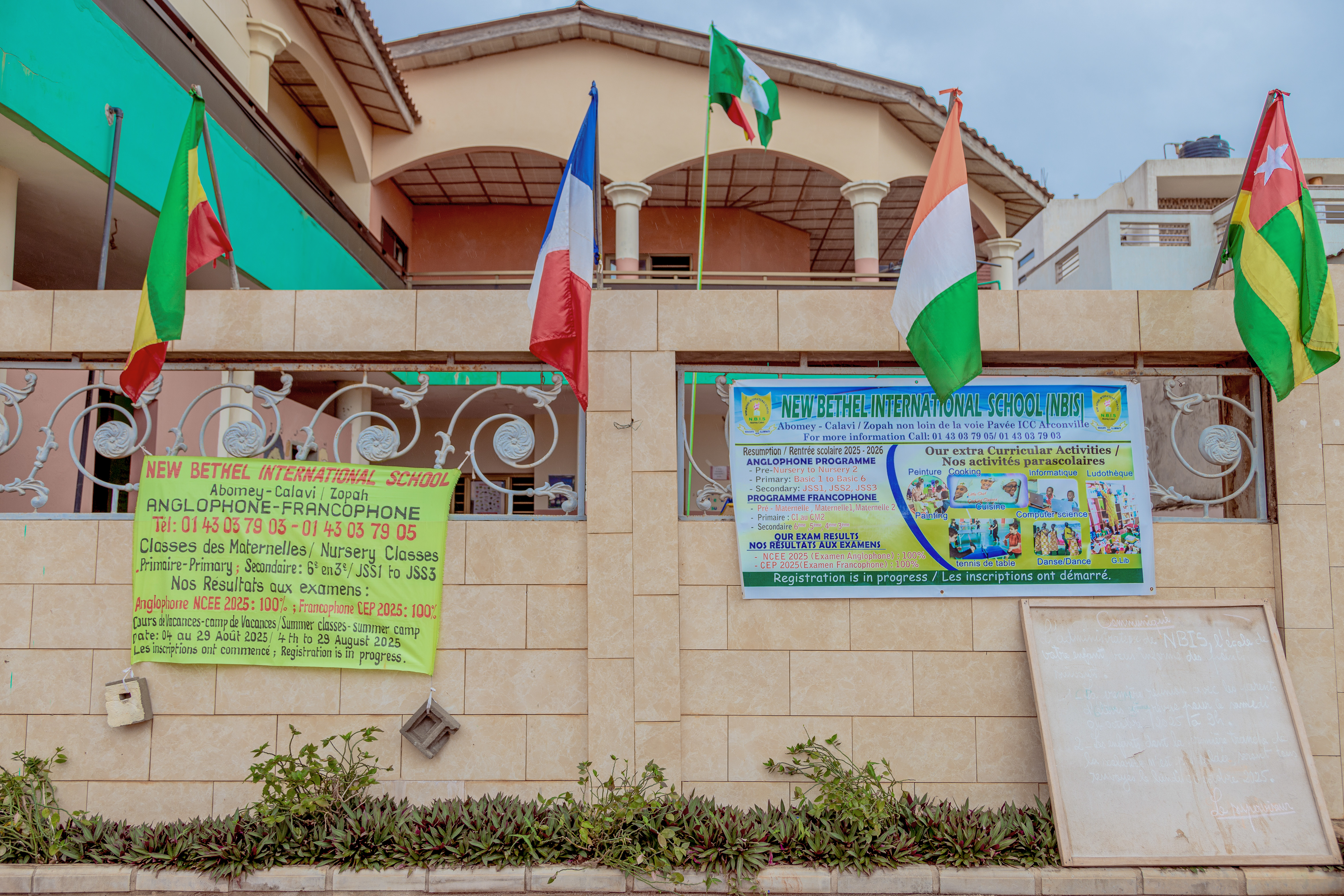 Élèves NEW BETHEL en apprentissage